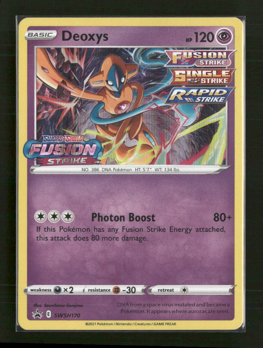 SWSH: Sword & Shield Promo Cards Deoxys #SWSH170