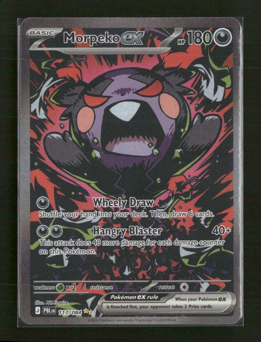 ME05: Pitch Black Morpeko ex #117/084
