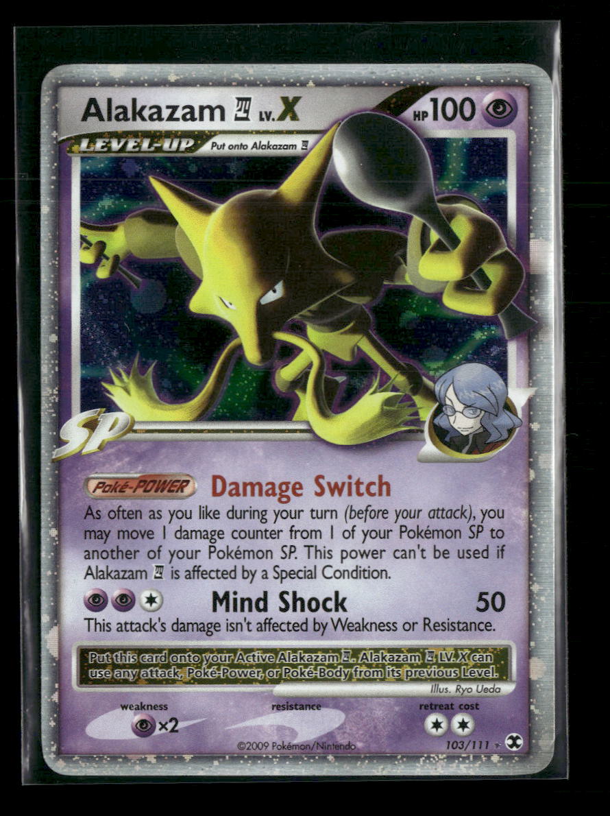 Rising Rivals Alakazam E4 Lv.X #103/111