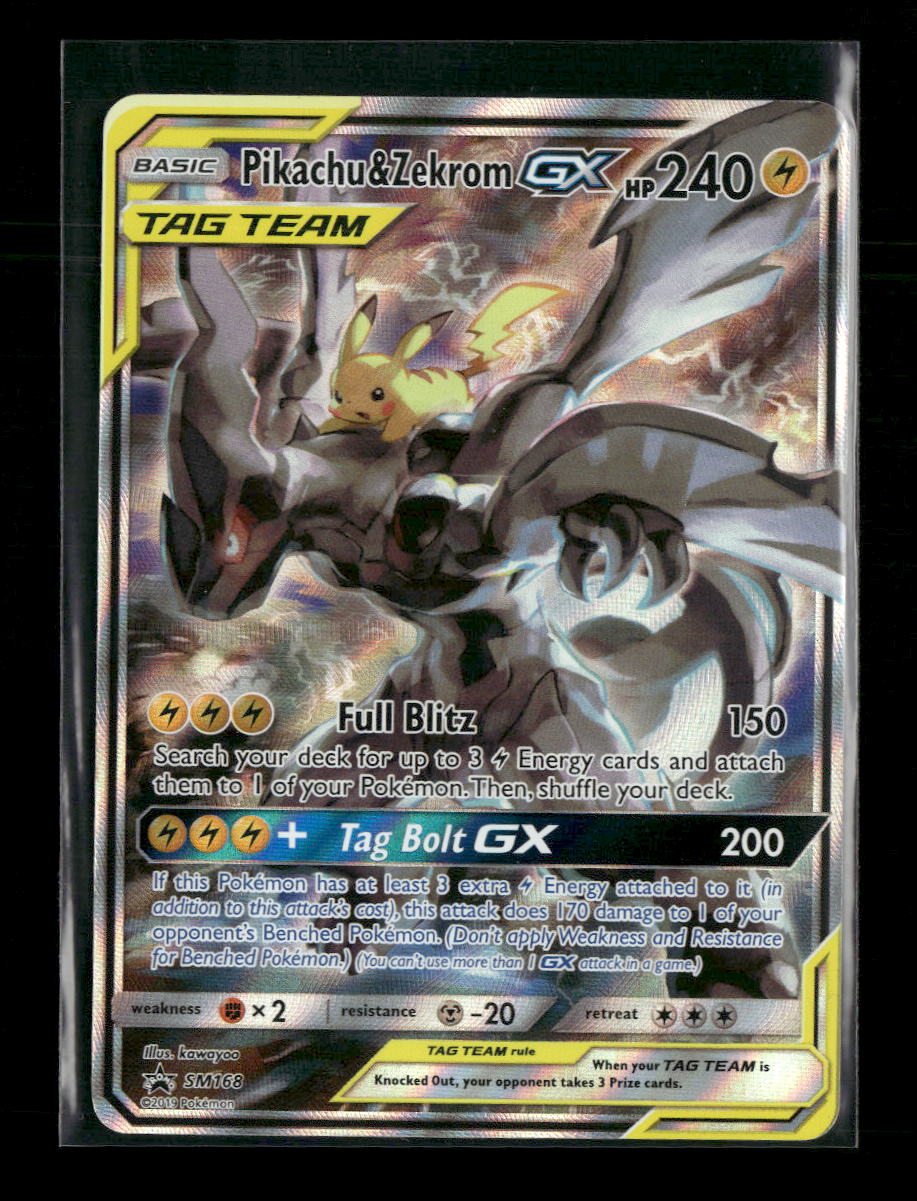 SM Promos Pikachu & Zekrom GX #SM168