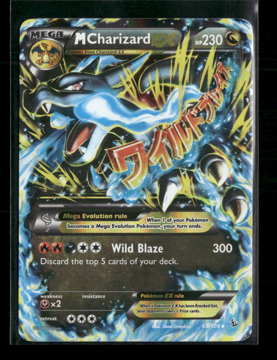 XY - Flashfire M Charizard EX (X) #69/106