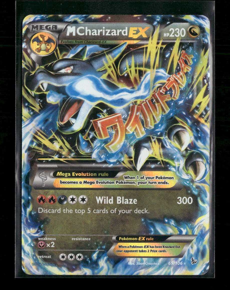 XY - Flashfire M Charizard EX (X) #69/106