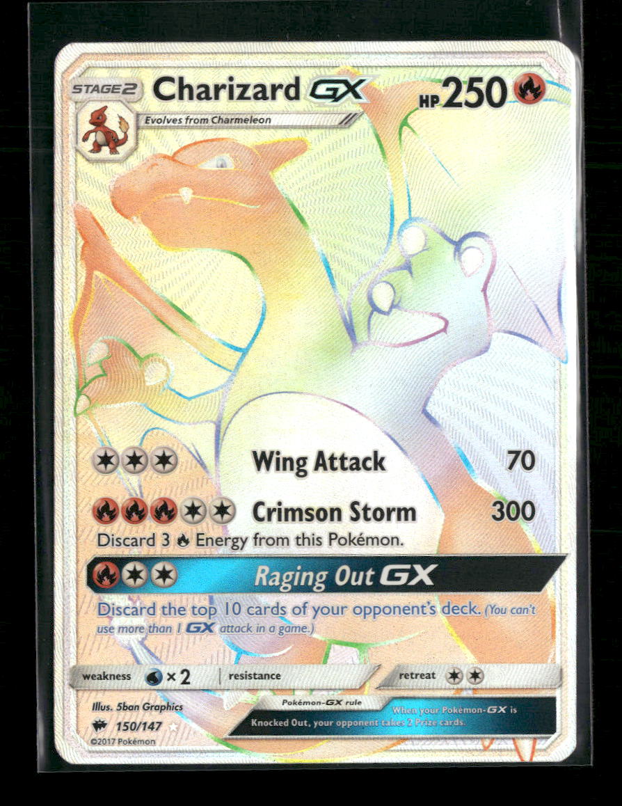 SM - Burning Shadows Charizard GX (Secret) #150/147