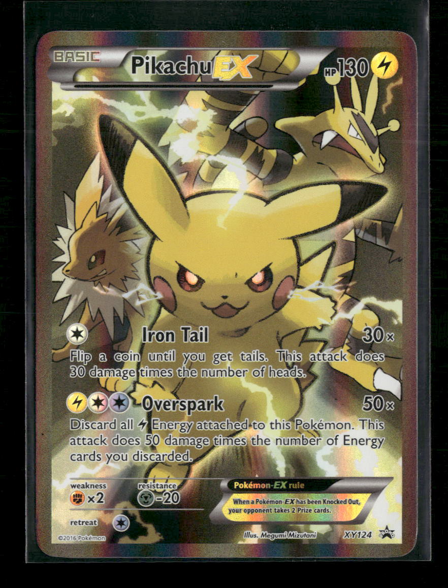 XY Promos Pikachu EX #XY124