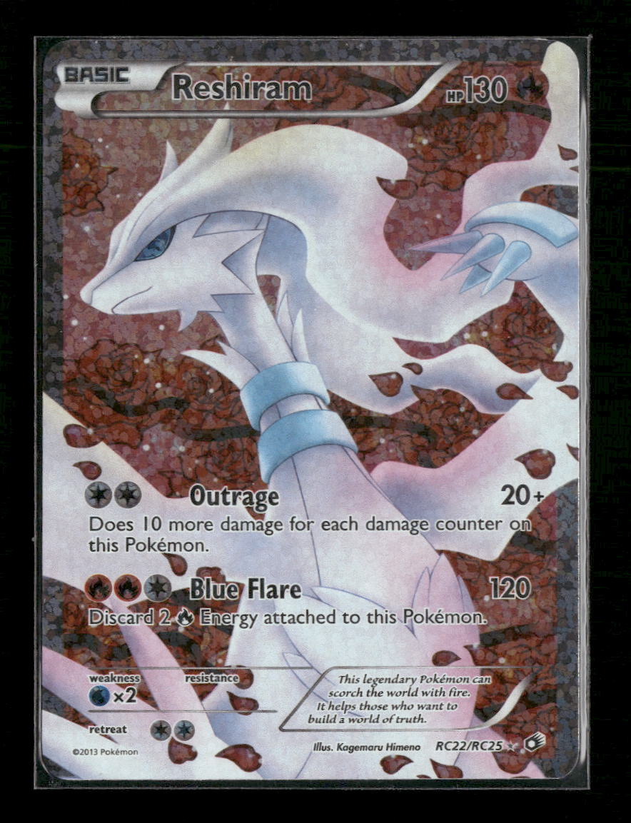 Legendary Treasures: Radiant Collection Reshiram (Full Art) #RC22/RC25