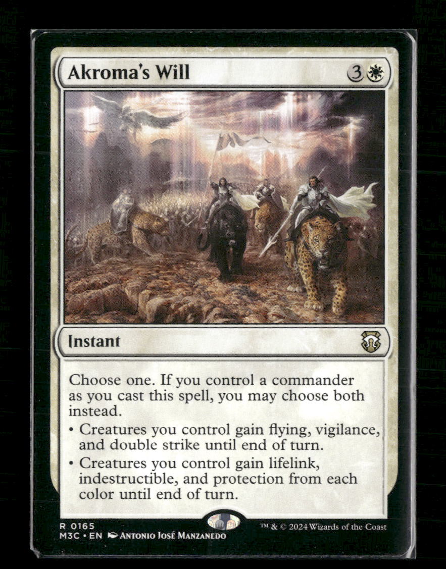 Commander: Modern Horizons 3 Akroma's Will #165