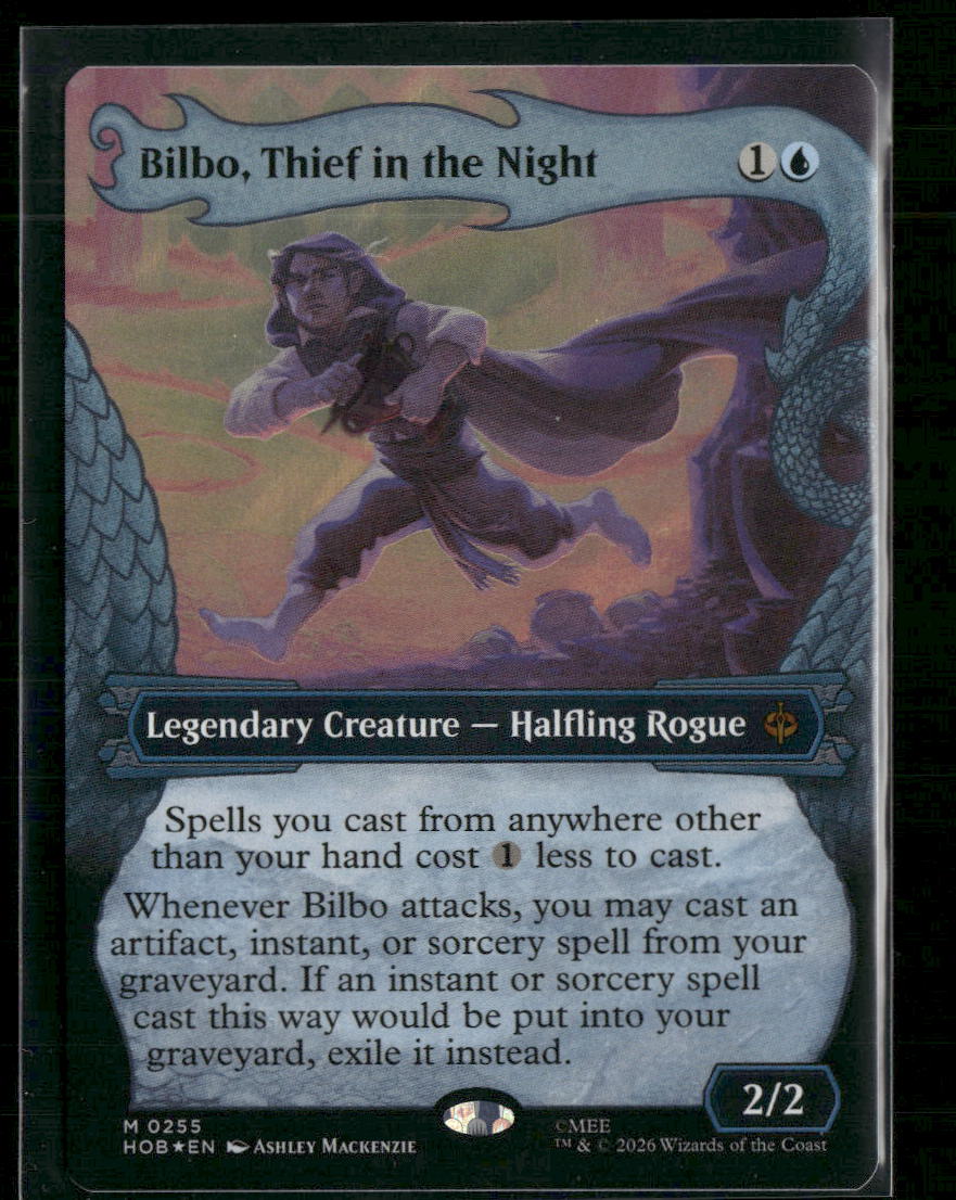 The Hobbit Bilbo, Thief in the Night (Showcase) (Surge Foil) #255