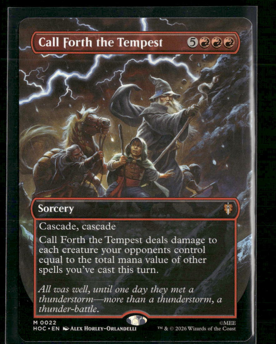 The Hobbit: Eternal-Legal Call Forth the Tempest (Borderless) #22