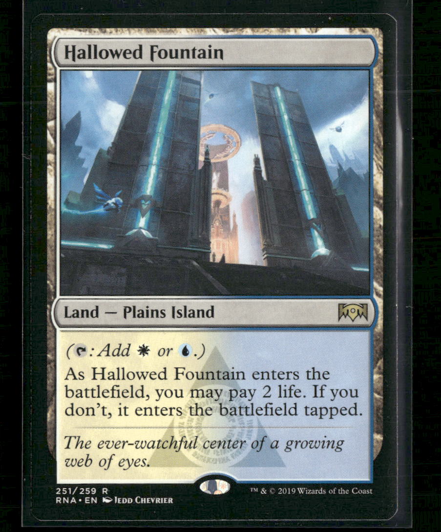 Ravnica Allegiance Hallowed Fountain #251