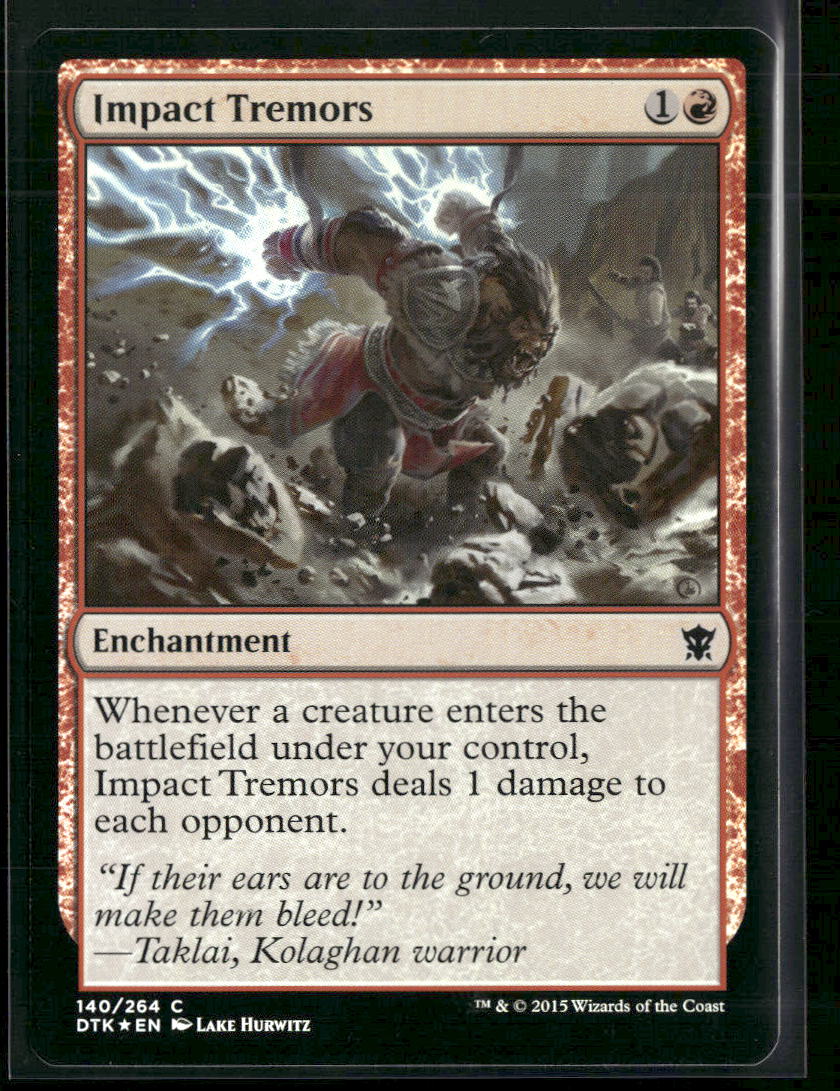 Dragons of Tarkir Impact Tremors #140