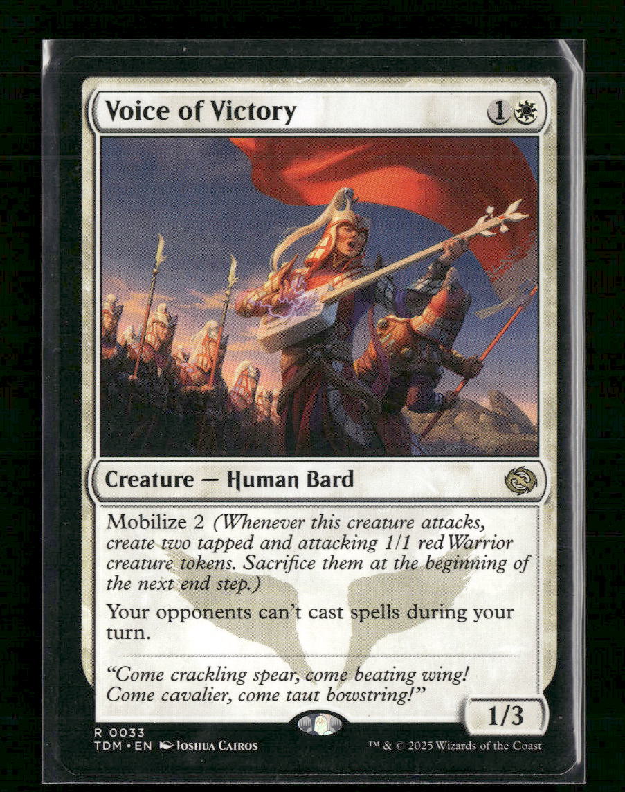 Tarkir: Dragonstorm Voice of Victory #33