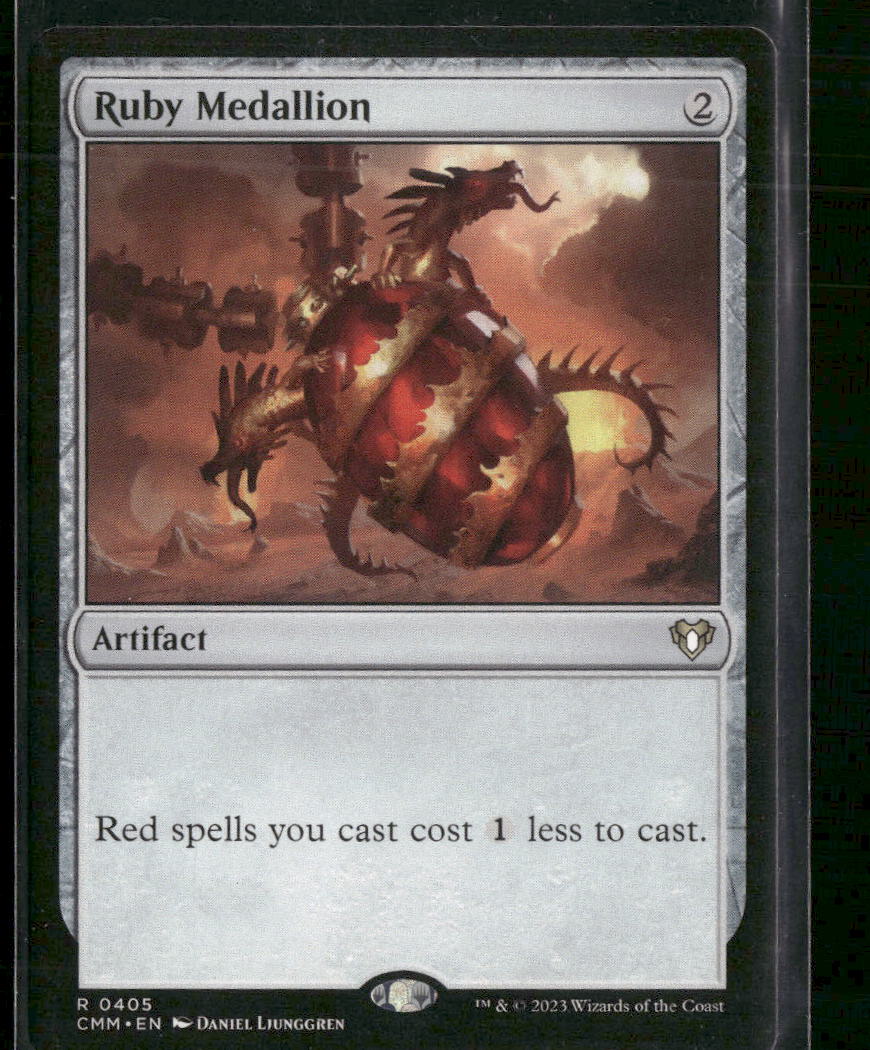 Commander Masters Ruby Medallion #405
