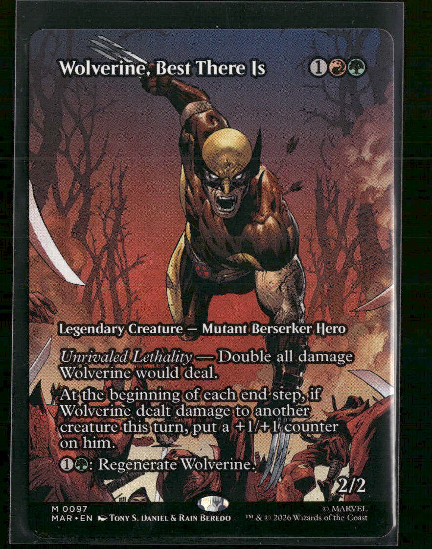 Marvel Universe Eternal-Legal Wolverine, Best There Is (Borderless) #97