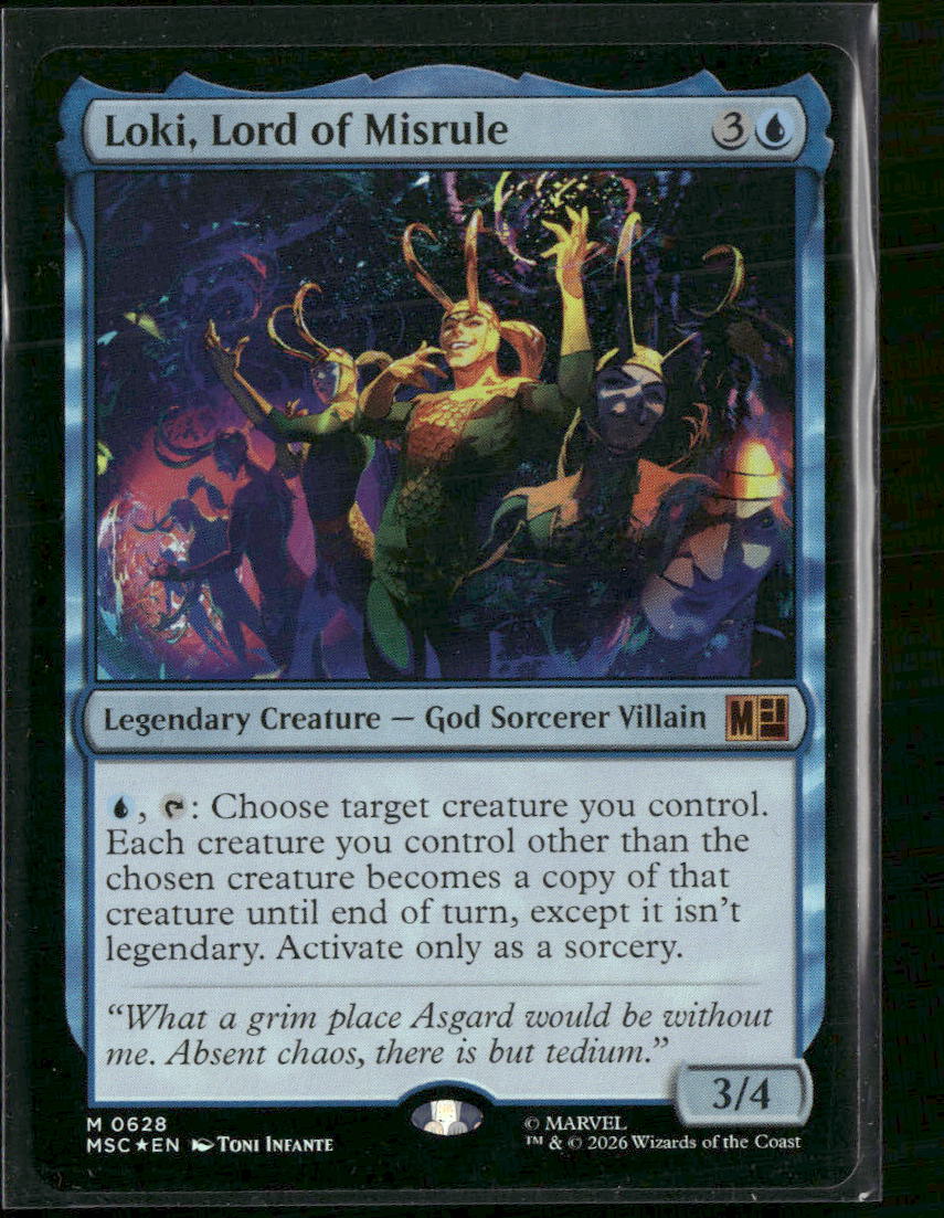 Commander: Marvel Super Heroes Loki, Lord of Misrule #628