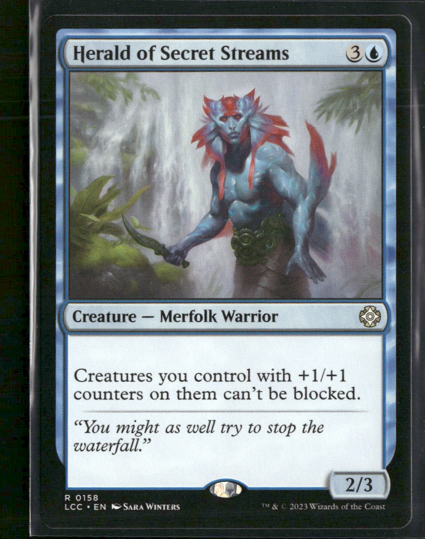 Commander: The Lost Caverns of Ixalan Herald of Secret Streams #158