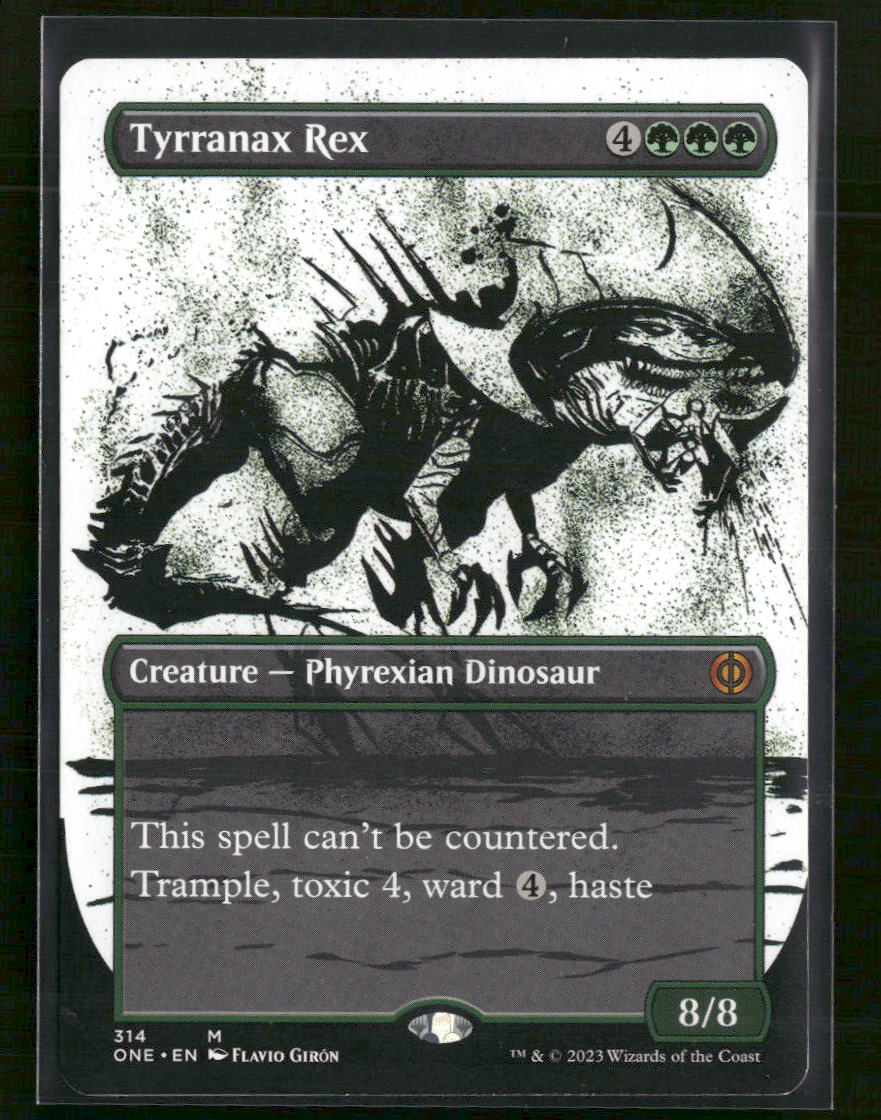 Phyrexia: All Will Be One Tyrranax Rex (Showcase) #314