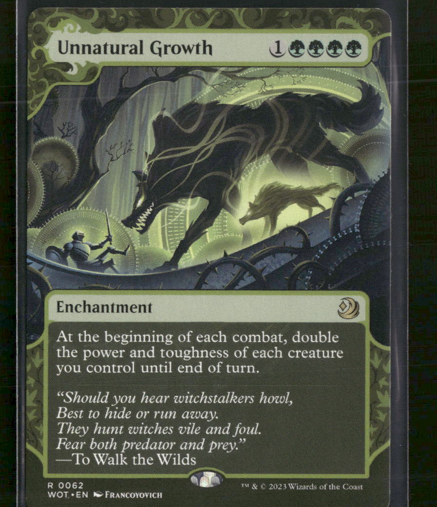 Wilds of Eldraine: Enchanting Tales Unnatural Growth #62