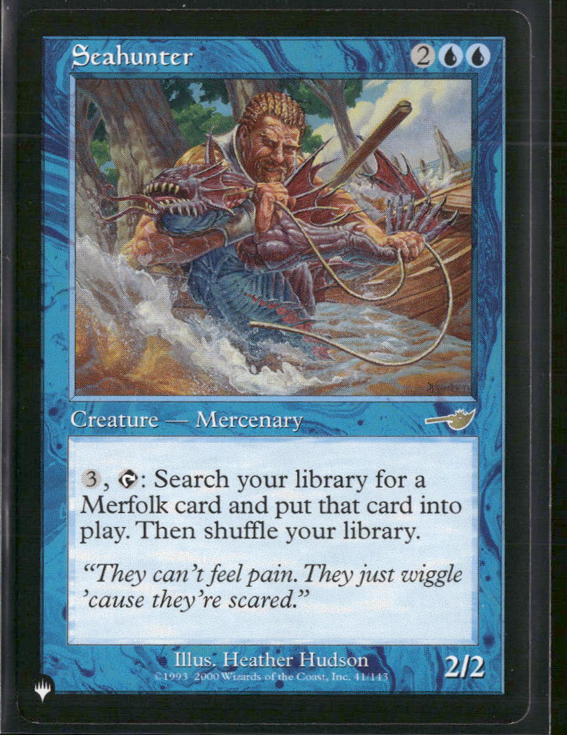 The List Reprints Seahunter #41