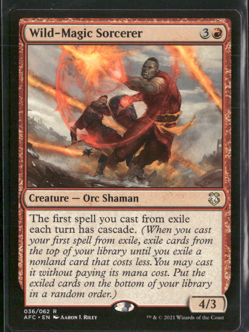 Commander: Adventures in the Forgotten Realms Wild-Magic Sorcerer #36