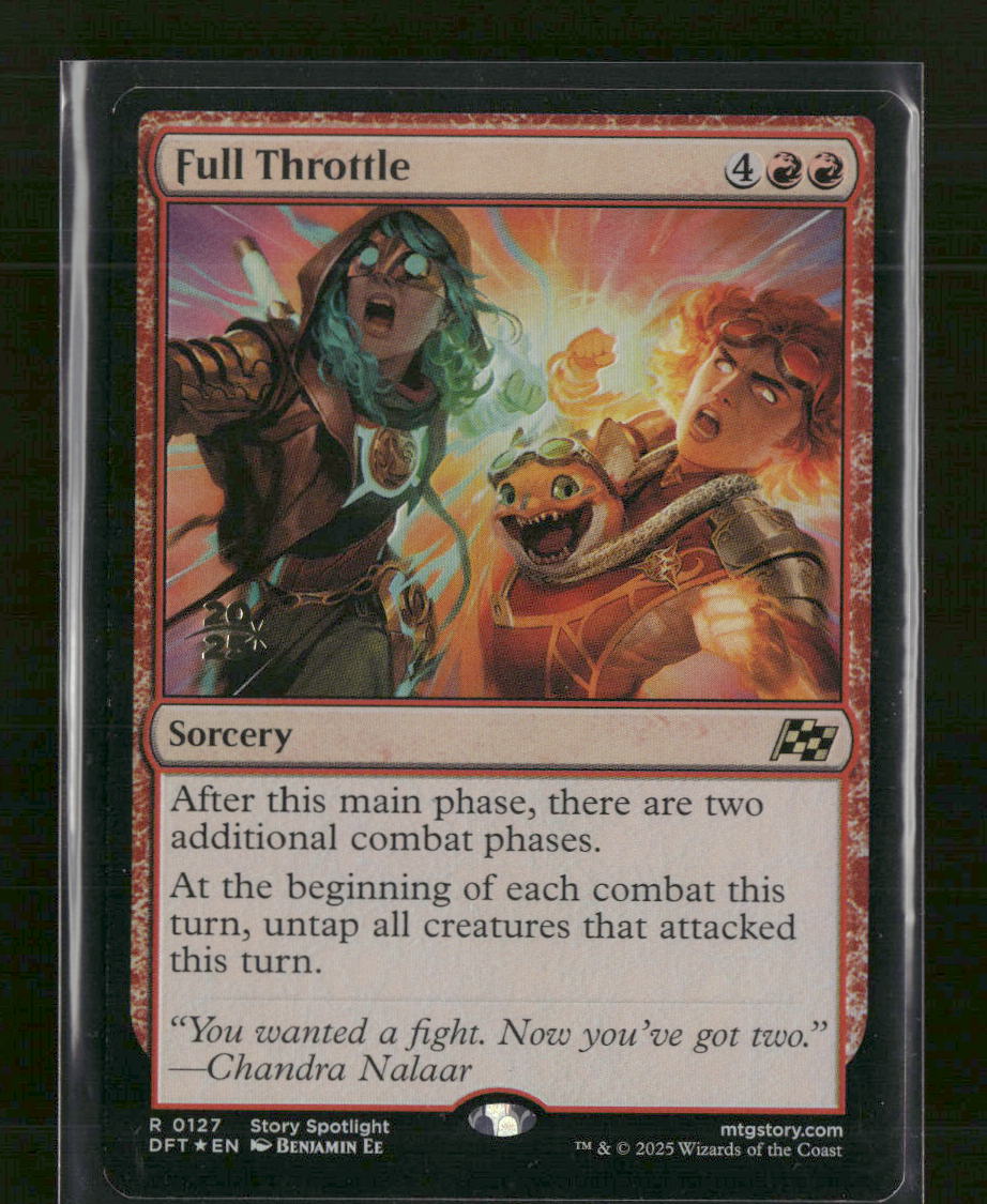 Prerelease Cards Full Throttle #127