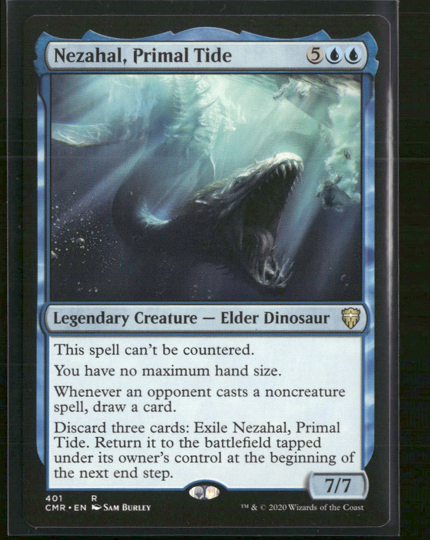 Commander Legends Nezahal, Primal Tide #401