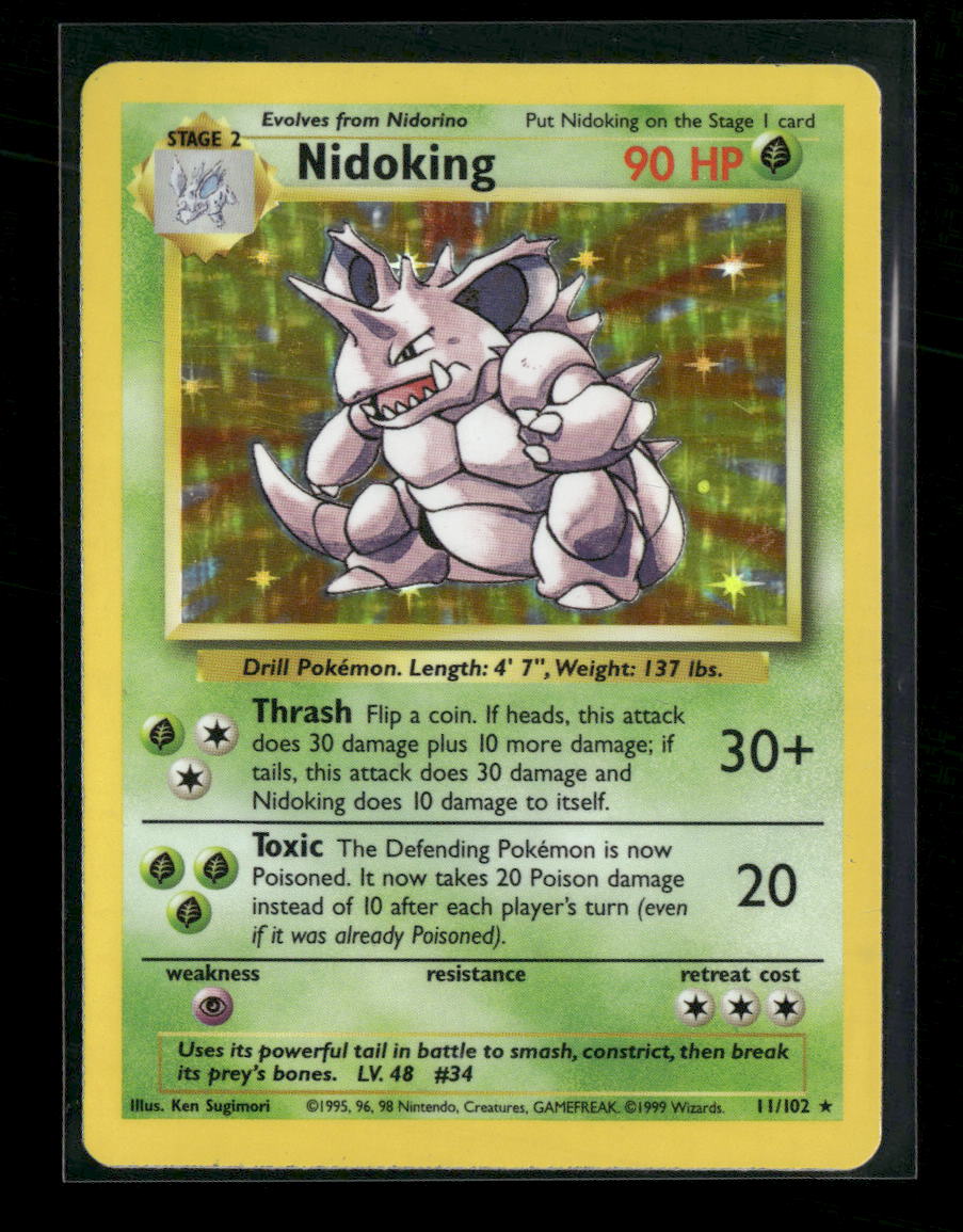 Base Set Nidoking #011/102