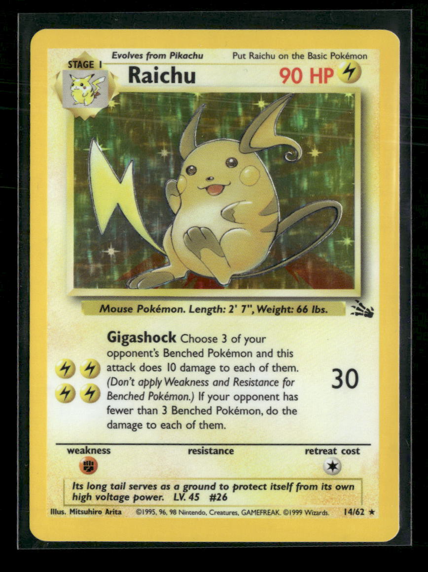 Fossil Raichu (14) #14/62