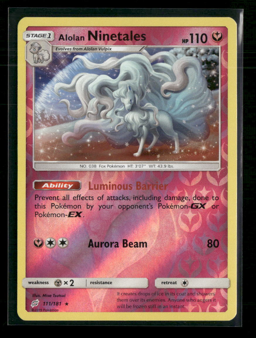 SM - Team Up Alolan Ninetales #111/181