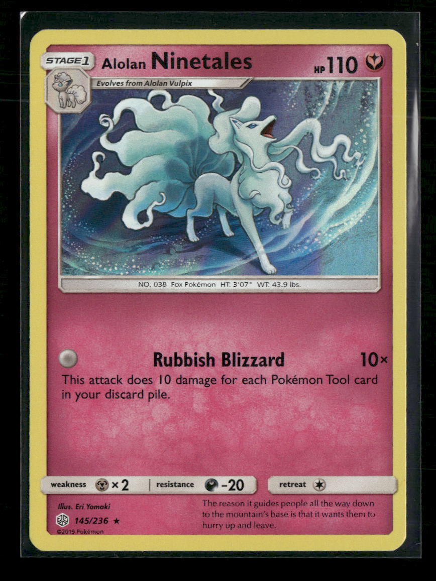 SM - Cosmic Eclipse Alolan Ninetales #145/236