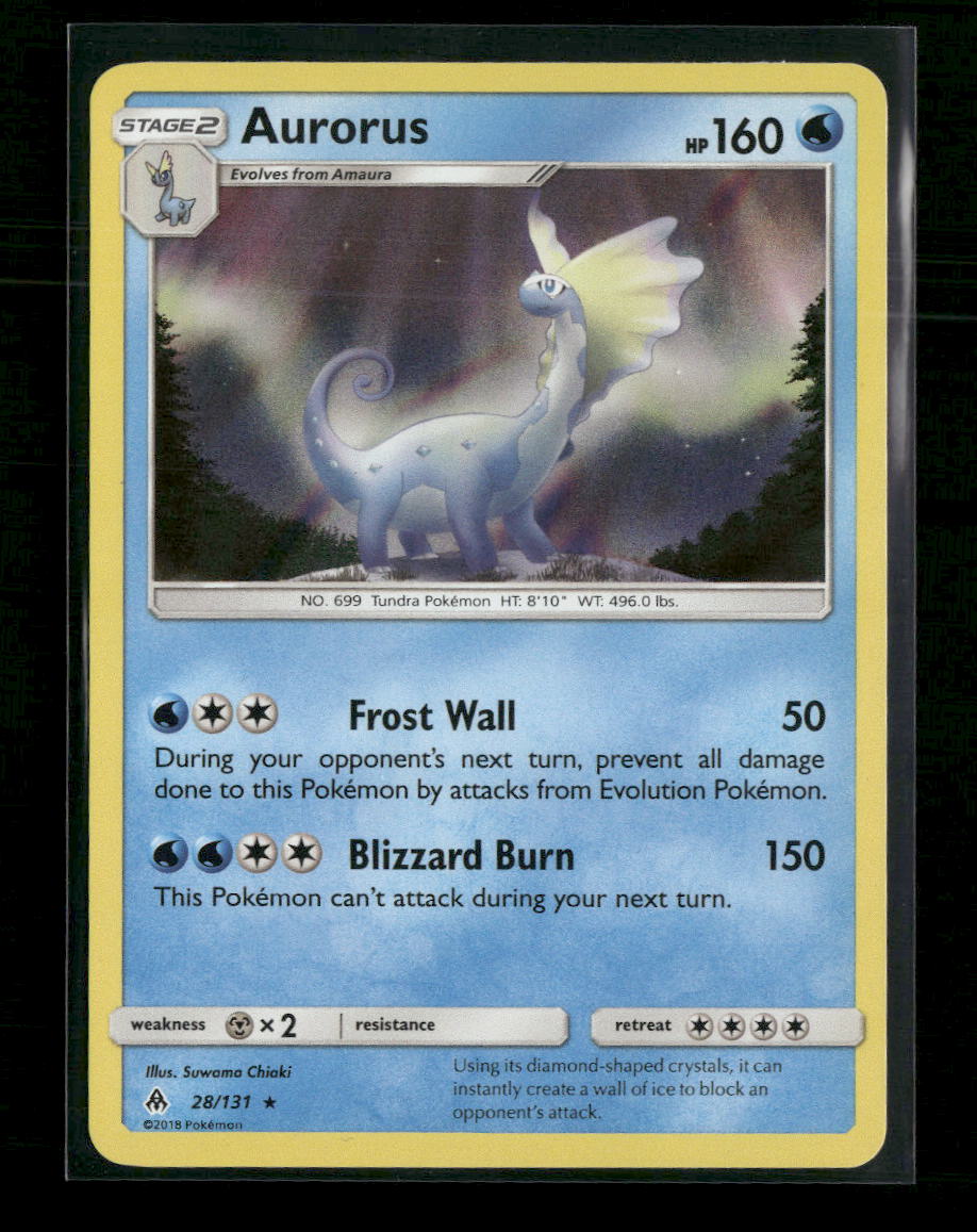 SM - Forbidden Light Aurorus #28/131