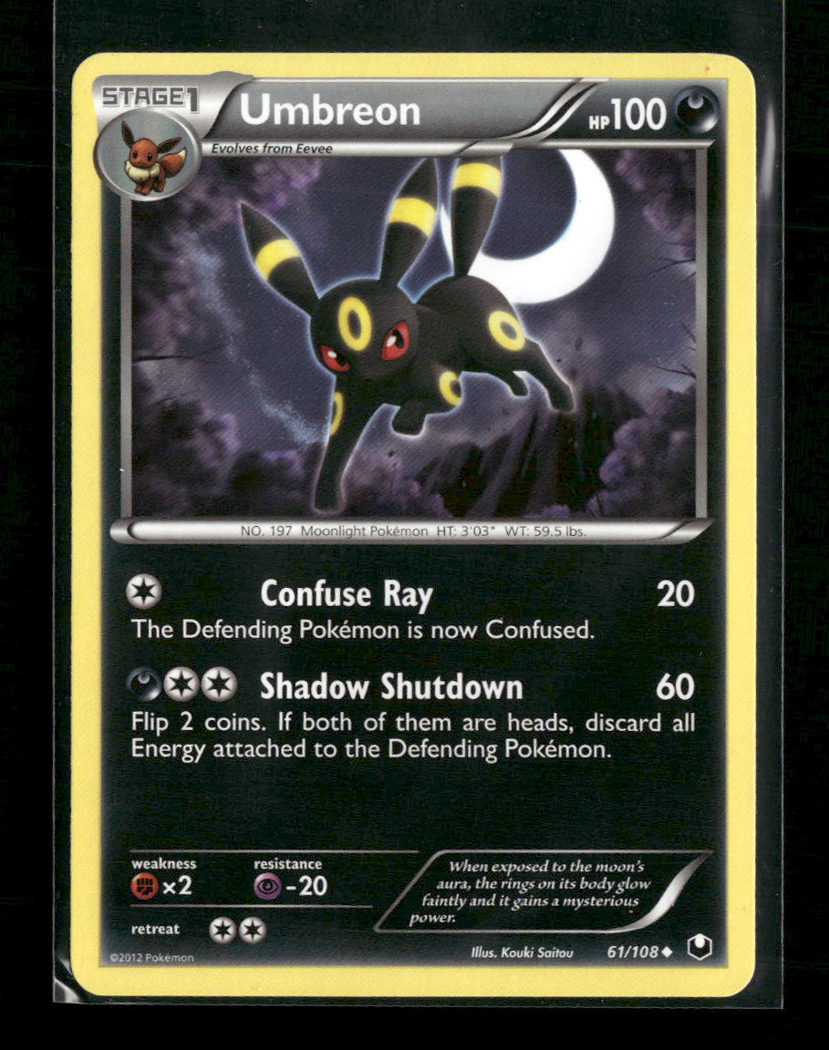Dark Explorers Umbreon (61) #61/108