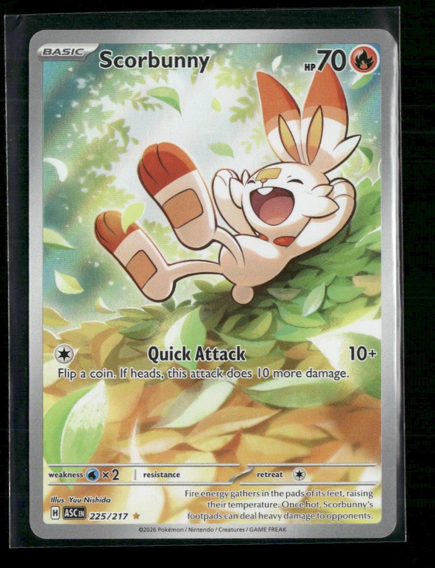 ME: Ascended Heroes Scorbunny #225/217