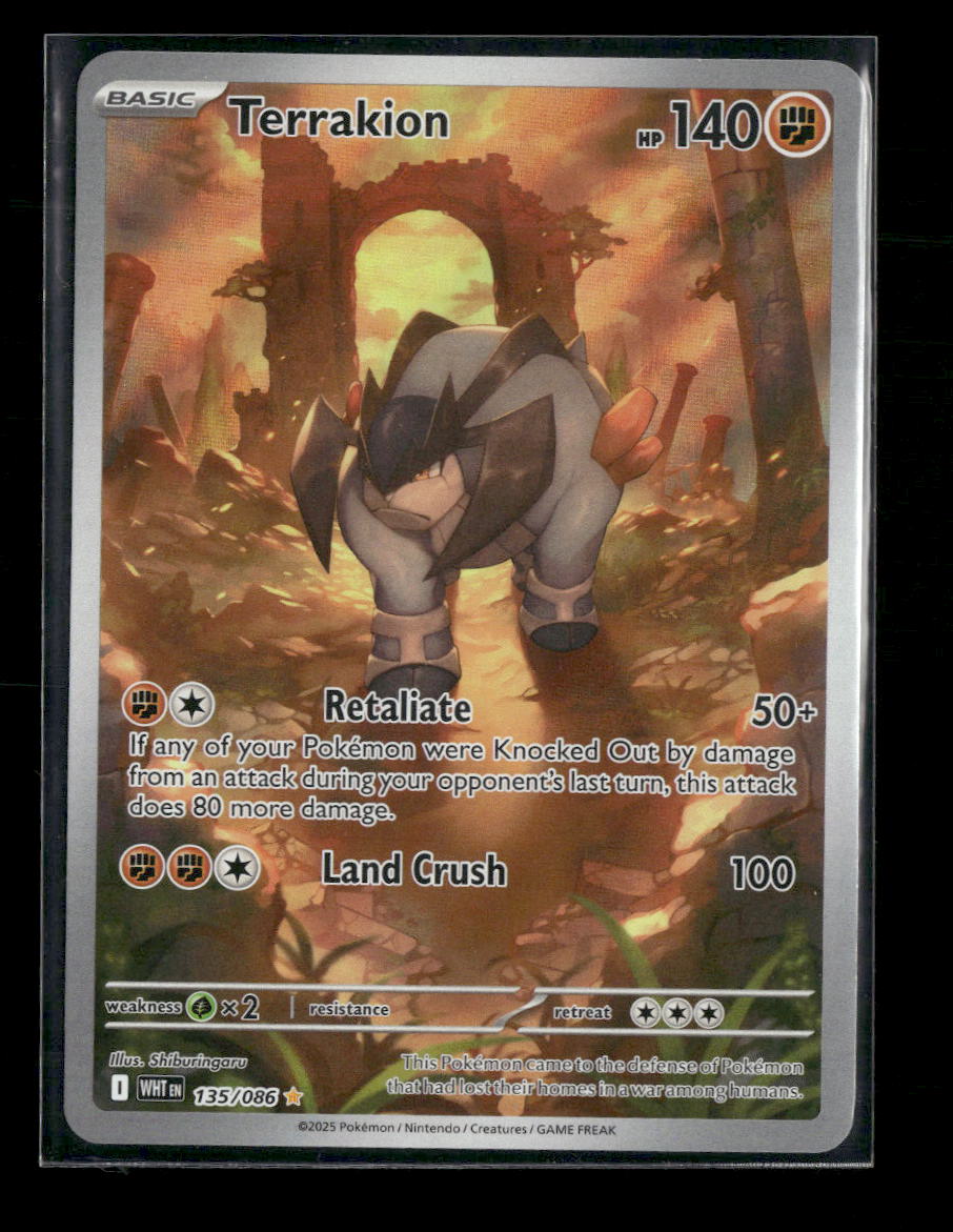 SV: White Flare Terrakion #135/086