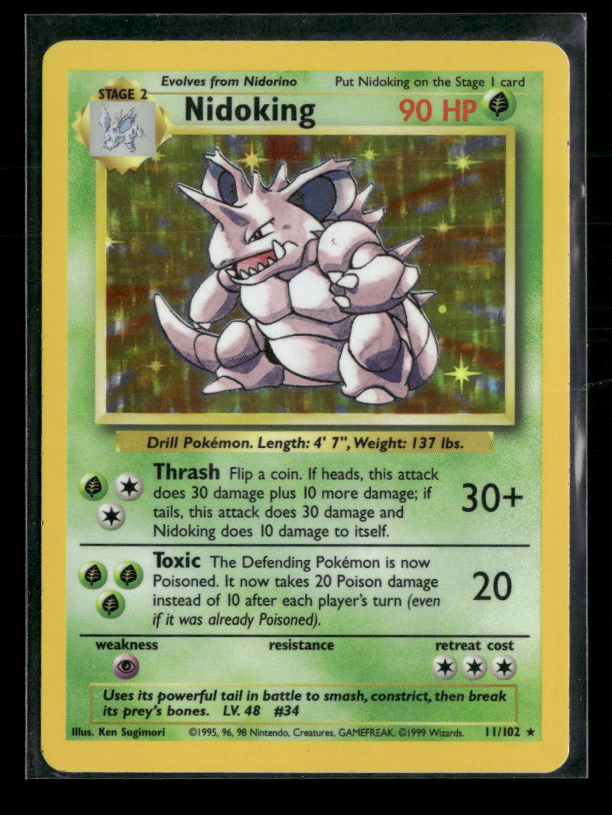 Base Set Nidoking #011/102