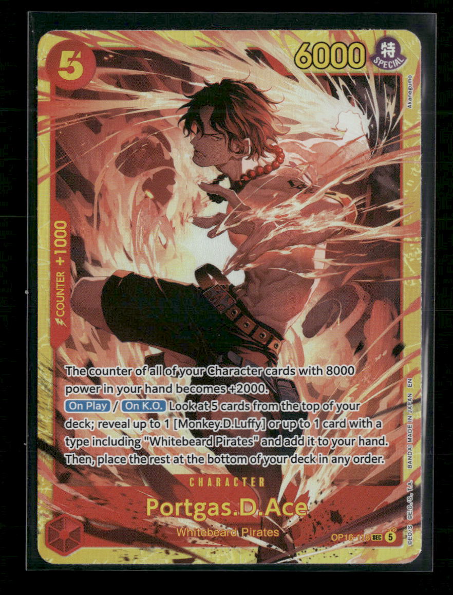 The Time of Battle Portgas.D.Ace (118) #OP16-118