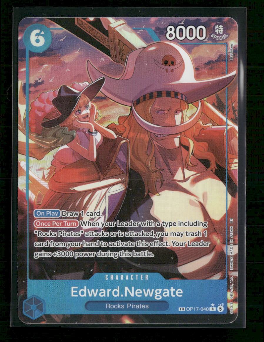 The World's Strongest Warriors Edward.Newgate (040) (TR) #OP17-040