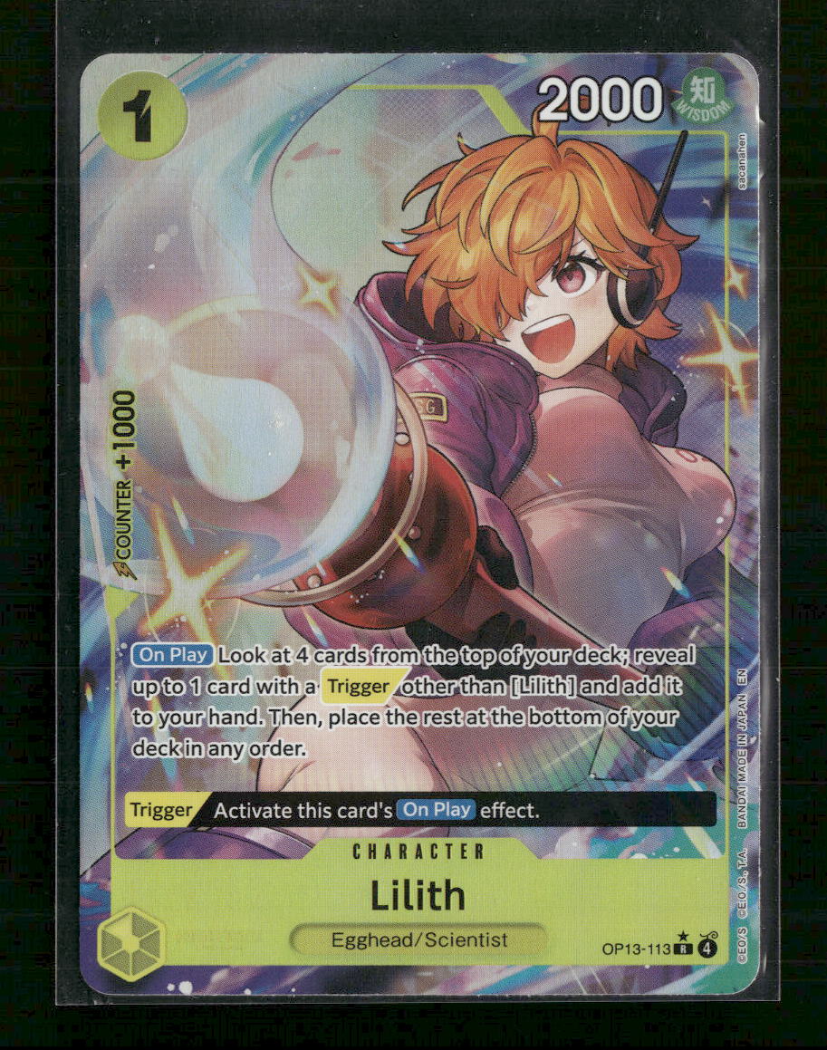 Carrying On His Will Lilith (Alternate Art) #OP13-113