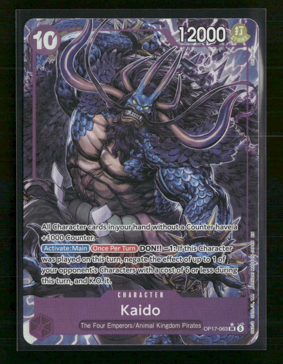 The World's Strongest Warriors Kaido (063) (Alternate Art) #OP17-063
