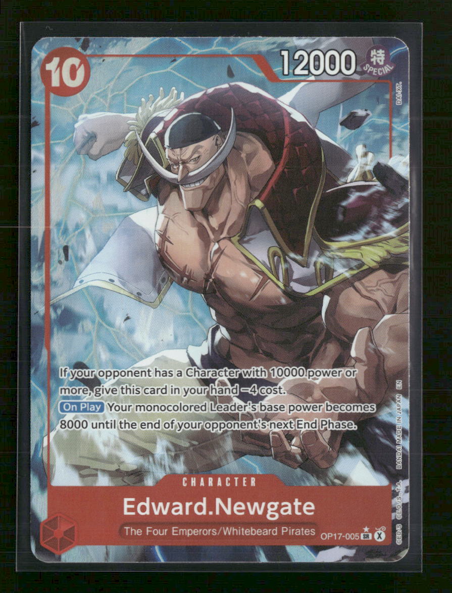 The World's Strongest Warriors Edward.Newgate (005) (Alternate Art) #OP17-005
