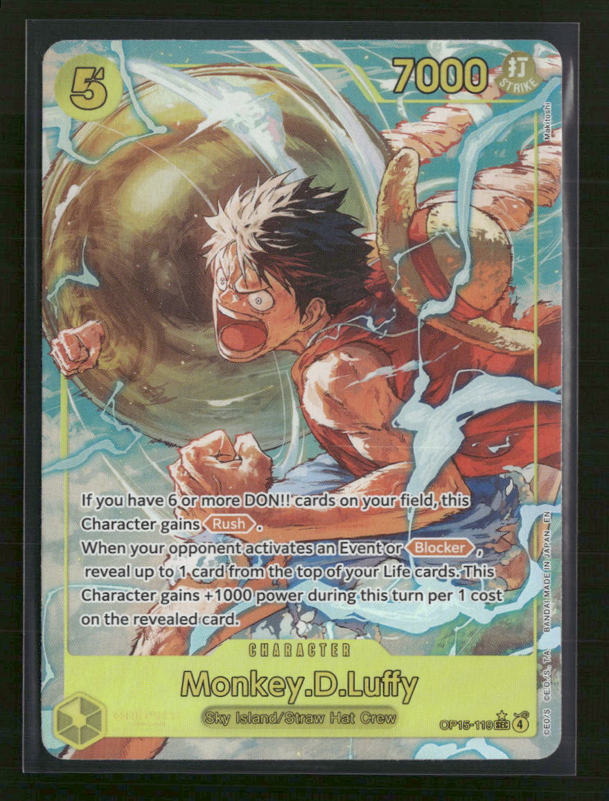 Adventure on Kami's Island Monkey.D.Luffy (OP15-119) (Alternate Art) #OP15-119