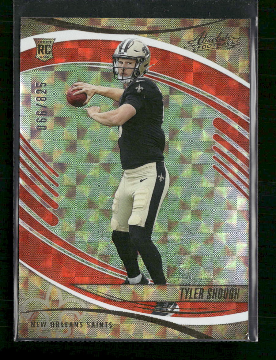 2025 Panini Absolute Orange Mosaic Tyler Shough RC #/825 #194