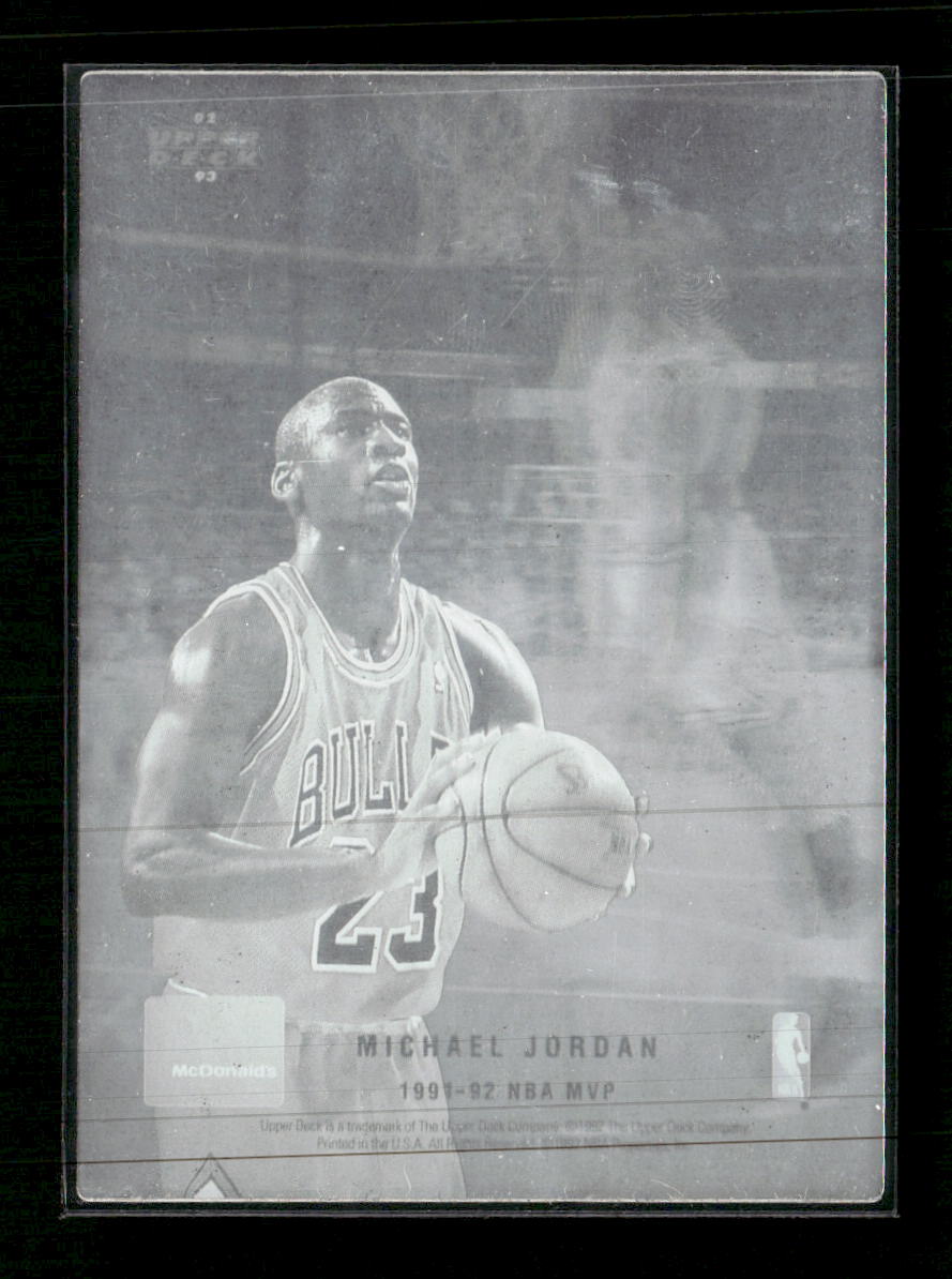 1992-93 Upper Deck McDonald's Michael Jordan HOLO #NNO