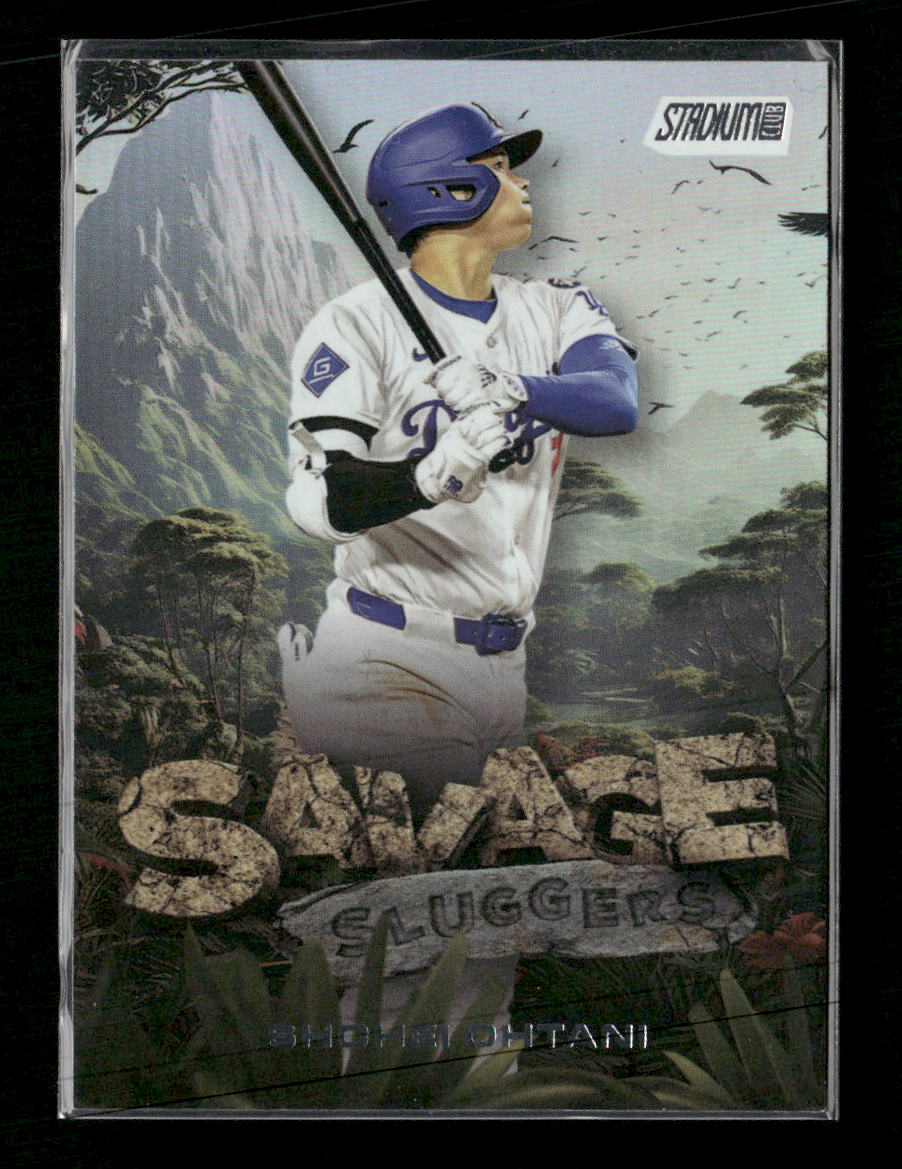 2025 Stadium Club Savage Sluggers Shohei Ohtani #SS-7