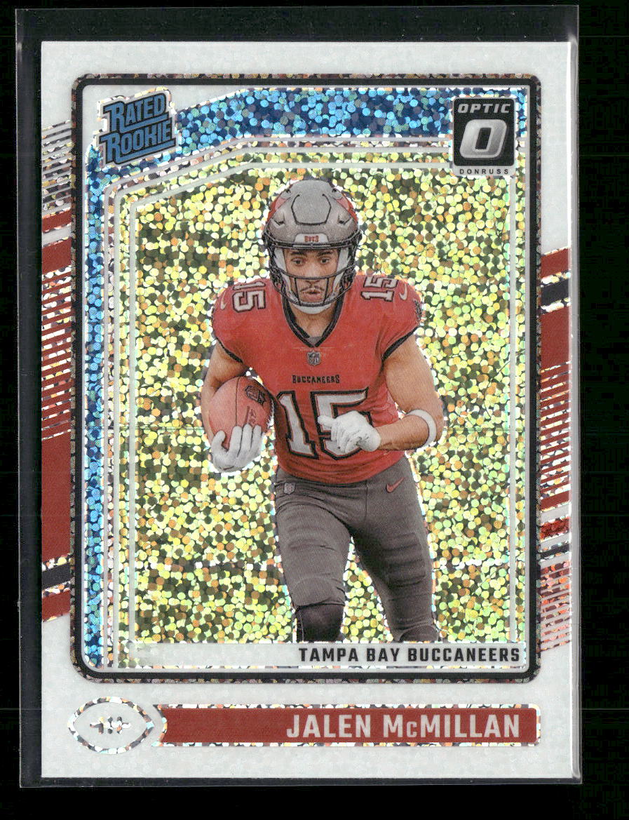 2024 Donruss Optic White Sparkle Jalen McMillan #239