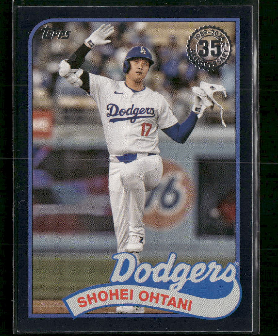 2024 Topps Update Baseball 35th Anniversary Black Shohei Ohtani #/299 #89US-12