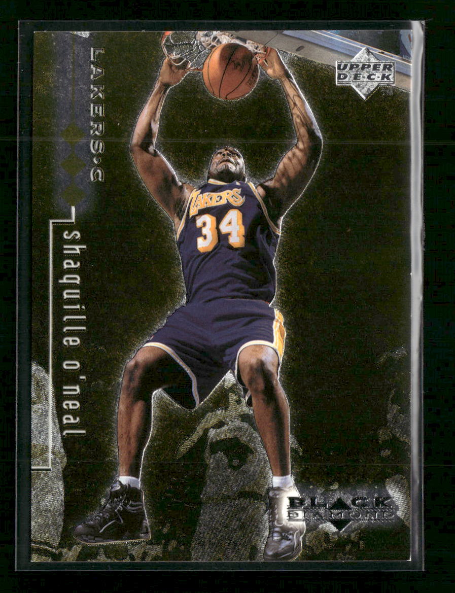 1998-99 Upper Deck Black Diamond Triple Diamond Shaquille O'Neal #/1500 #45