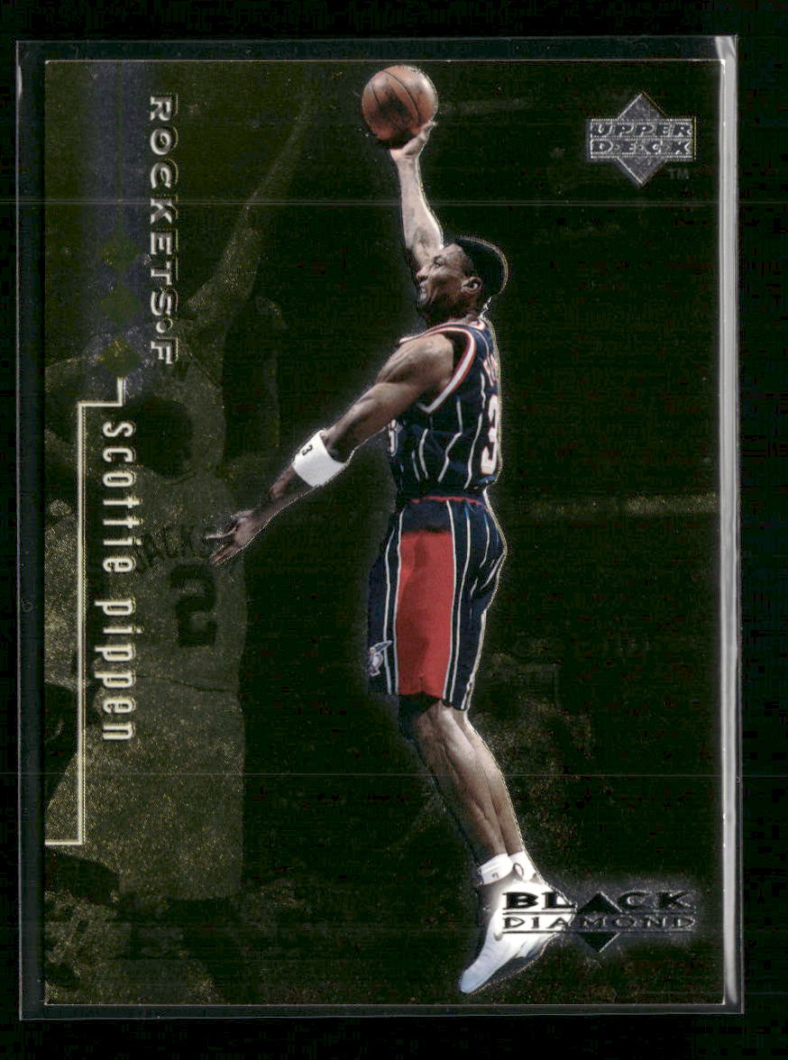 1998-99 Upper Deck Black Diamond Triple Diamond Scottie Pippen #/1500 #38
