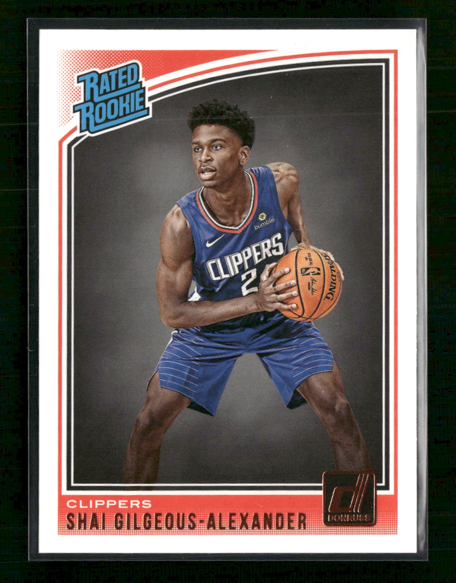 2018-19 Donruss Shai Gilgeous-Alexander RC #162
