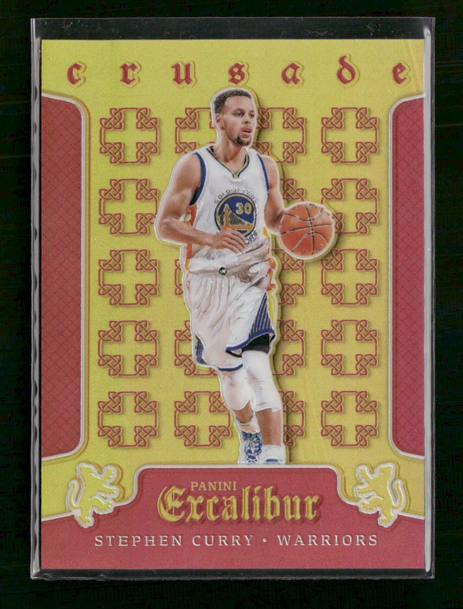 2015-16 Panini Excalibur Crusade Red Stephen Curry #/149 #32