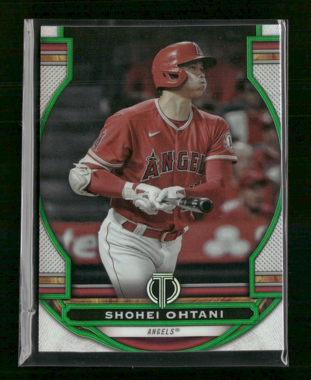 2023 Topps Tribute Green Shohei Ohtani #/99 #83